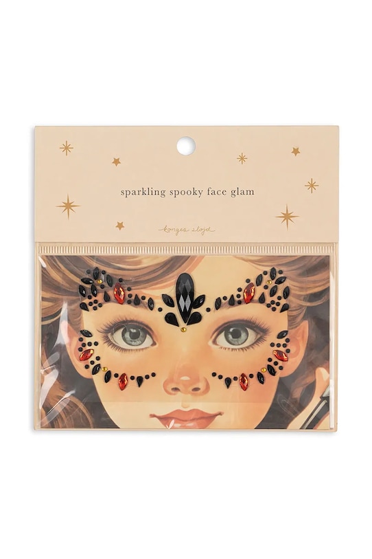 Konges Sløjd autocolante de față HALLOWEEN FACE JEWELS negru KS102198