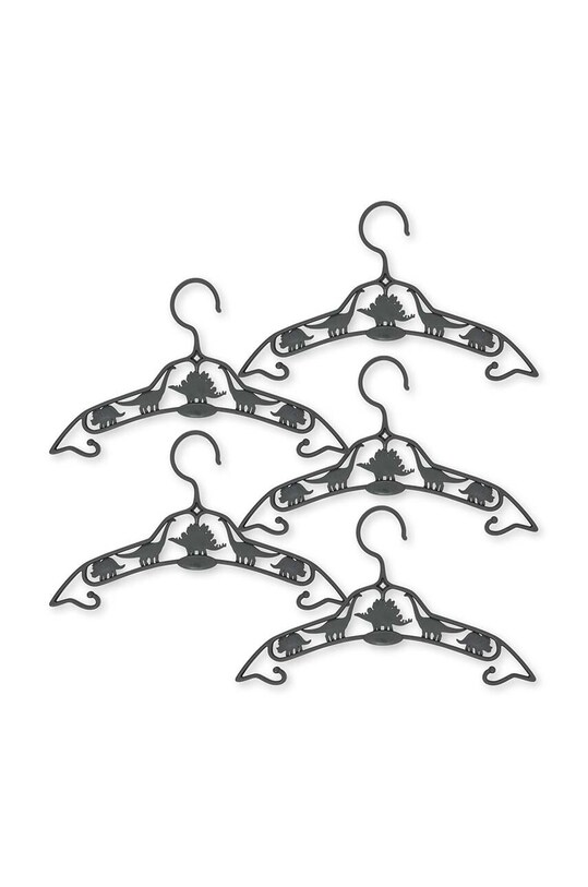 Детская вешалка Konges Sløjd 5 PACK KIDS HANGER DINO 5 шт KS100046 серый AW24