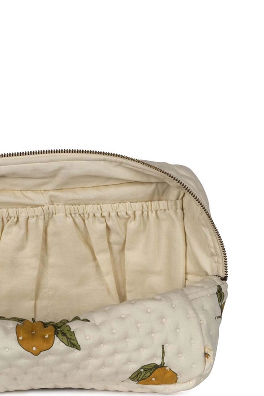 Θήκη για μωρομάντηλα Konges Sløjd BIG QUILTED TOILETRY BAG μπεζ KS101434