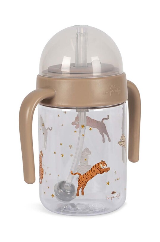 Дитяча пляшечка Konges Sløjd BOTTLE WITH HANDLE KS101439 бежевий AW24