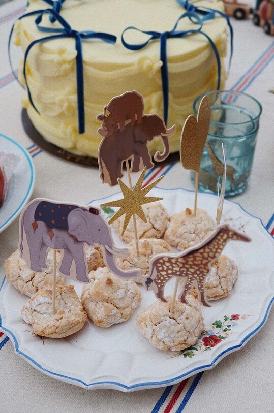 Konges Sløjd set de accesorii pentru ziua de nastere SAFARI KIT FSC KS101657