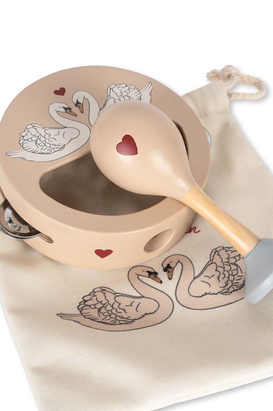 Sada hudebních nástrojů Konges Sløjd WODDEN MUSIC SET SWAN FSC KS101736 béžová AW24