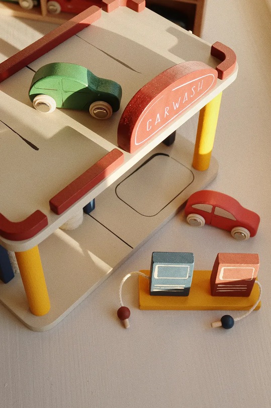 Dřevěná automyčka Konges Sløjd WOODEN CAR WASH FSC KS101740