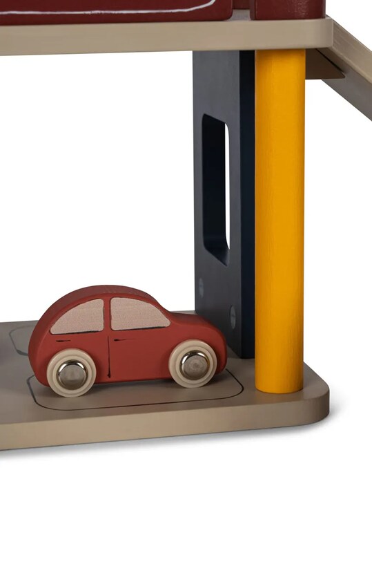 Konges Sløjd spălătorie auto din lemn WOODEN CAR WASH FSC KS101740 bej