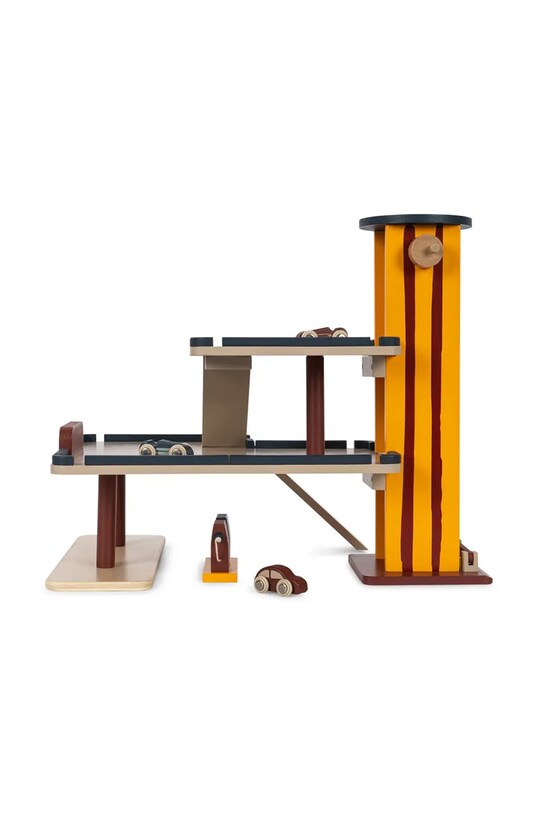 Drevená garáž Konges Sløjd WOODEN GARAGE FSC béžová KS101742