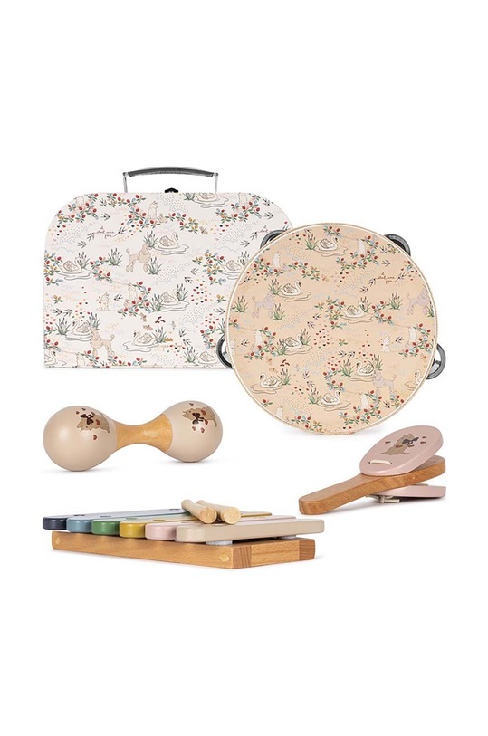 Sada hudebních nástrojů Konges Sløjd WOODEN MUSIC SETS FSC KS101747 béžová AW24