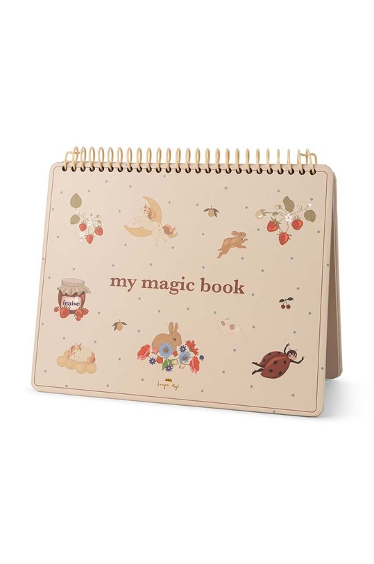 Konges Sløjd kolorowanka wodna MAGIC WATER BOOK FSC KS5242 beżowy AW24