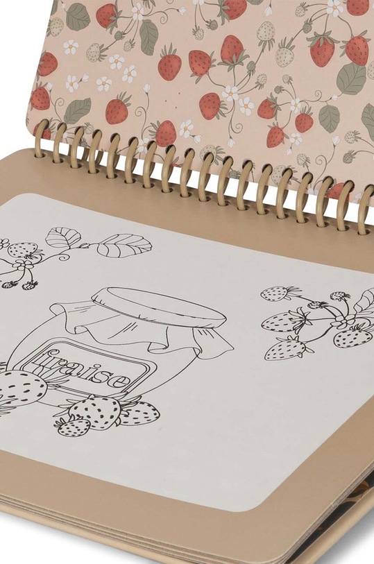 Konges Sløjd kolorowanka wodna MAGIC WATER BOOK FSC beżowy KS5242