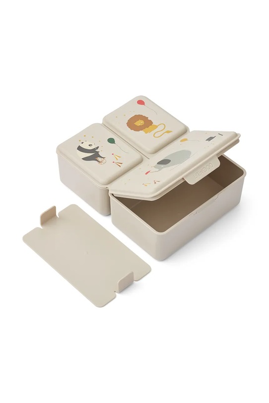 Chłopiec Liewood lunchbox dziecięcy Driss Lunchbox LW19266 beżowy