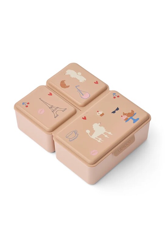 Dětský obědový box Liewood Driss Lunchbox LW19266 oranžová SS25