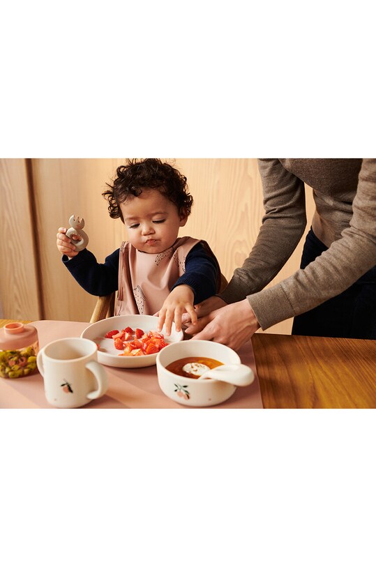 Liewood pudełko do przechowywania żywności Dominique Baby Food Boxes 4-Pack 4-pack różowy LW19267