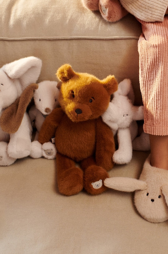 Chłopiec Liewood przytulanka niemowlęca Berto Bear Teddy LW19353 brązowy