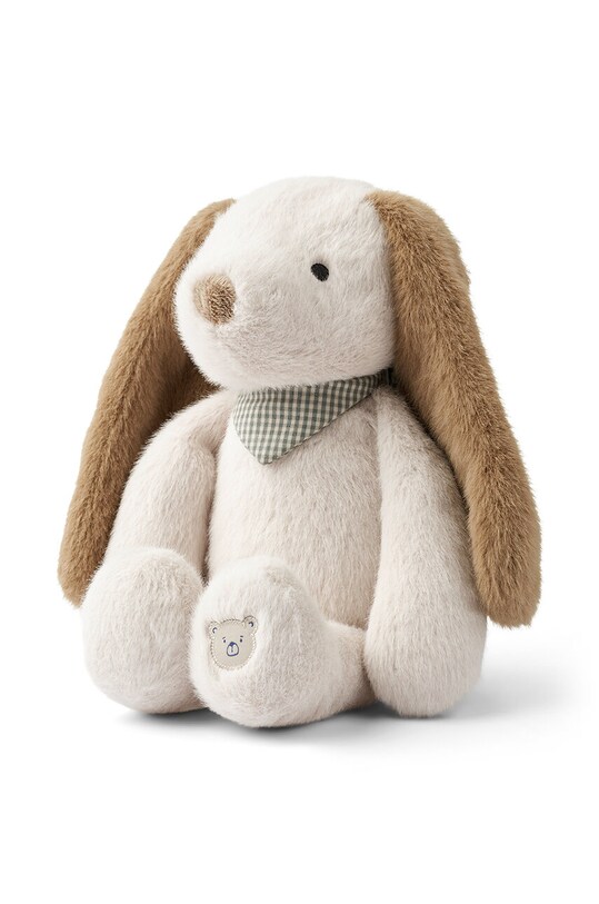 М'яка іграшка для немовлят Liewood Berto Dog Teddy LW19388 білий AW24
