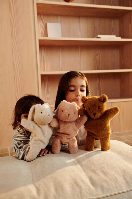 Хлопчик Іграшка Liewood Honor Rabbit Hand Puppet LW19425 рожевий