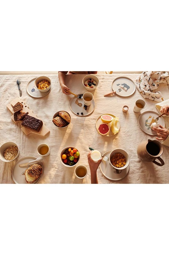 Liewood zestaw talerzy Remco Plate 6-Pack 6-pack biały LW19572