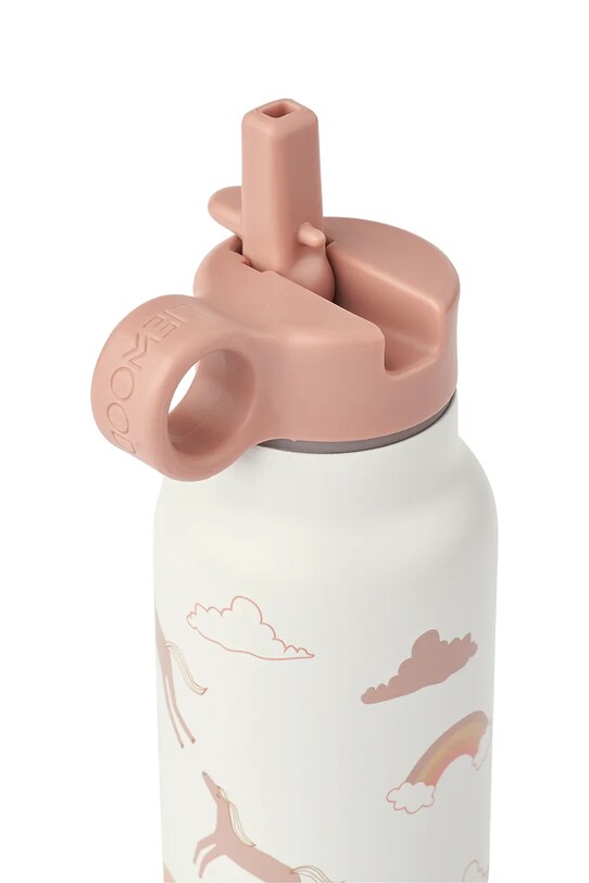 Дитяча термопляшка Liewood Falk Water Bottle 350 ml LW19617 бежевий AA00