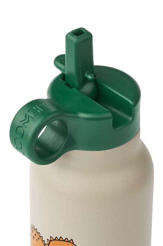 Дитяча термопляшка Liewood Falk Water Bottle 350 ml LW19617 зелений AA00