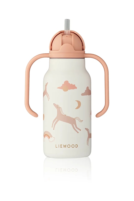 Момче Детска термобутилка Liewood Kimmie Water Bottle 250 ml LW19618 бежов