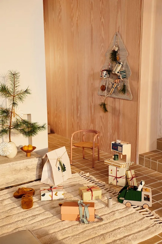 Băieți Liewood calendar de advent pentru copii Natalie Christmas Gift Calendar LW19281 gri