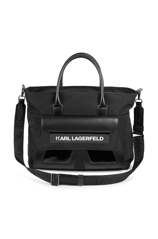 Karl Lagerfeld geanta pentru carucior cu saltea de infasat Z30328. negru AW24