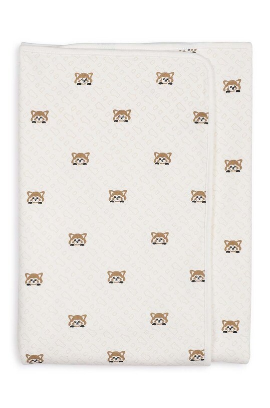 BOSS coperta neonato/a beige J51544.