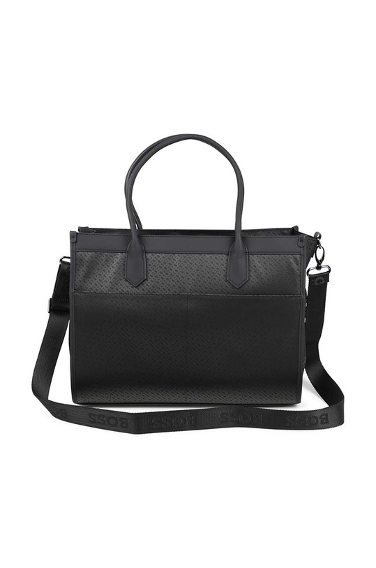 BOSS borsa da passeggino con fasciatoio nero J51556.