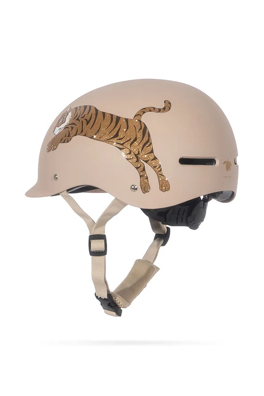 Хлопчик Дитячий шолом Konges Sløjd BICYCLE HELMET KS101897 бежевий