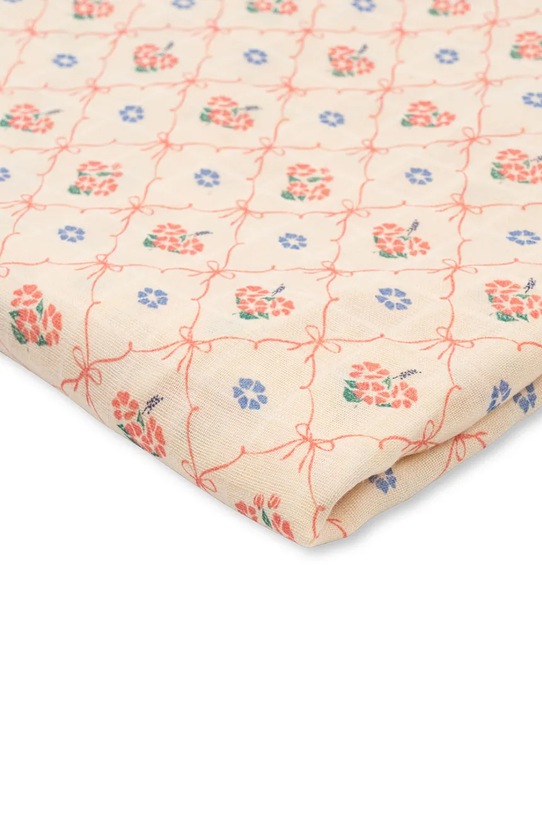 Βρεφικό κάλυμμα μουσελίνας Konges Sløjd BIG MUSLIN SWADDLE GOTS KS101898 μπεζ AW24