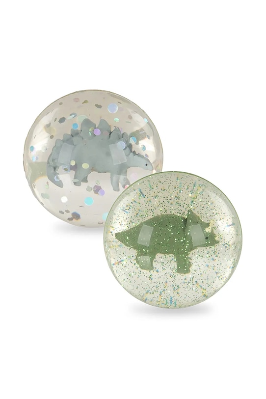 Gumové míčky Konges Sløjd BOUNCING BALL SETS 2-pack 2-pack zelená KS101903