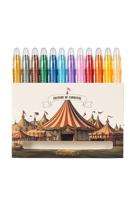 Omalovánky Konges Sløjd GEL CRAYONS & DRAWING PAD FSC KS101963 vícebarevná