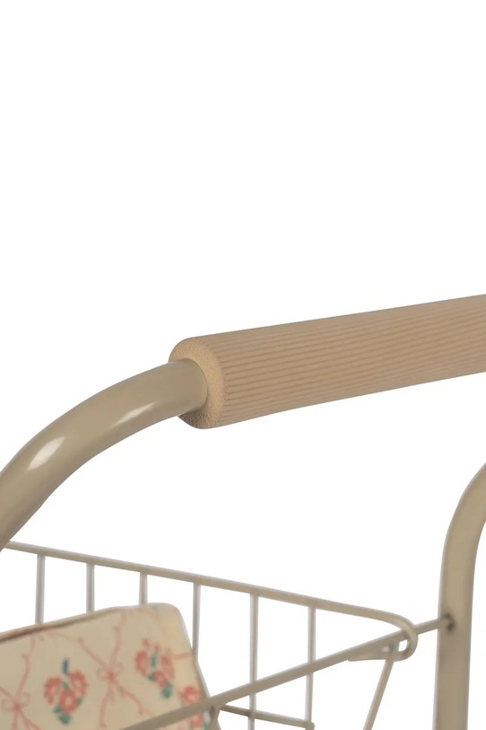 Παιδικό καροτσάκι Konges Sløjd KIDS SHOPPING CART μπεζ KS102012