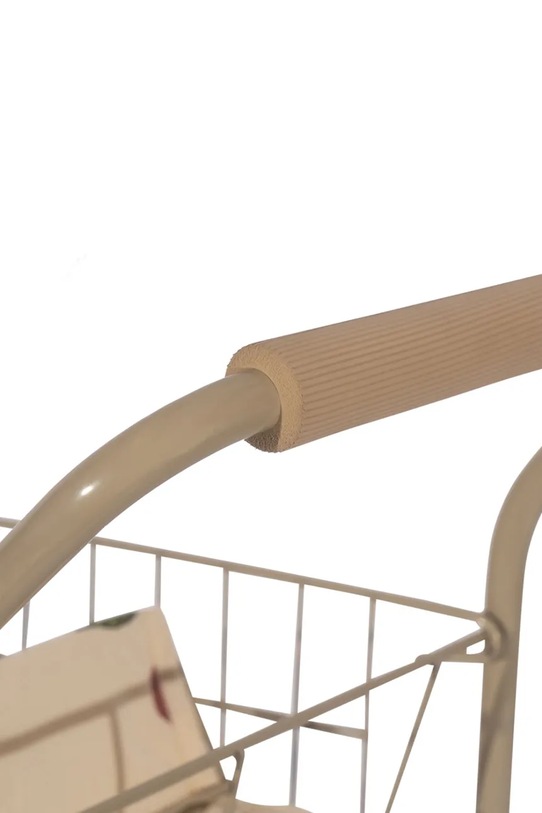 Kolica za lutke Konges Sløjd KIDS SHOPPING CART bež KS102012