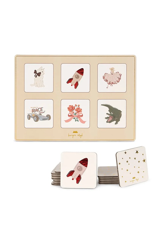 Παιχνίδι Konges Sløjd MY FIRST LOTTO FSC μπεζ KS102066