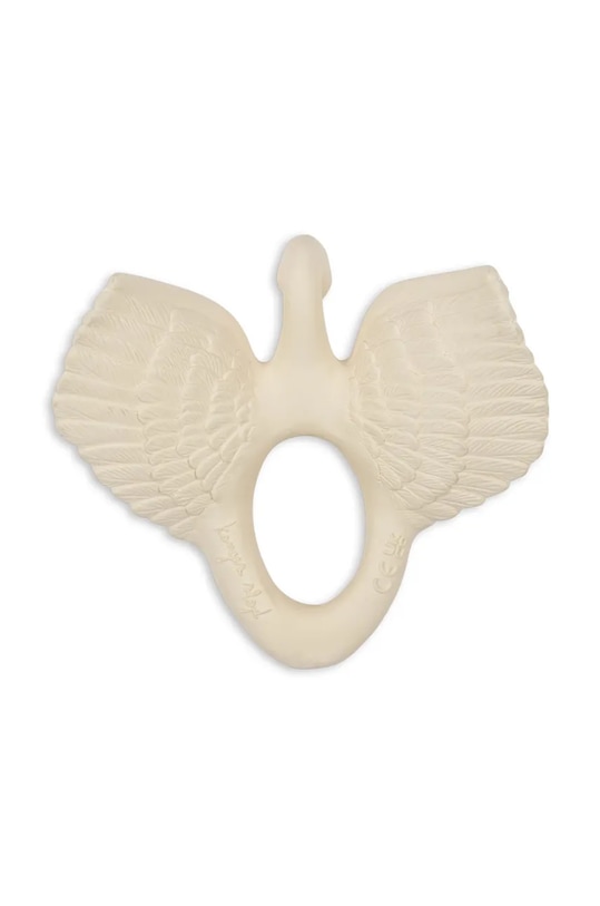 Хлопчик Прорізувач для немовлят Konges Sløjd TEETHER SWAN KS102123 білий