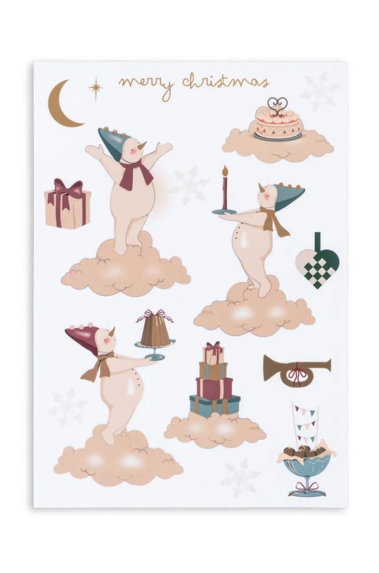 CHLAPEC Sada okenních ozdob Konges Sløjd WINDOW DECORATION SET KS102139 béžová