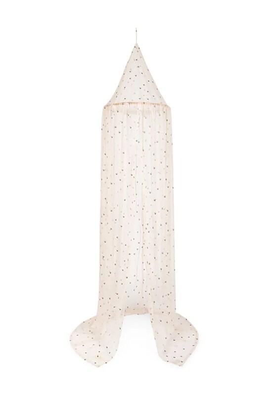 Θόλος Konges Sløjd BED CANOPY TULLE CHERRY GLITTER μπεζ KS101835