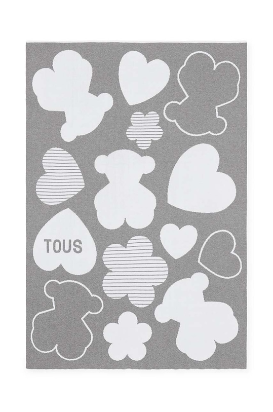 Kojenecká deka Tous Nilo Dárkový box šedá Nilo.2103