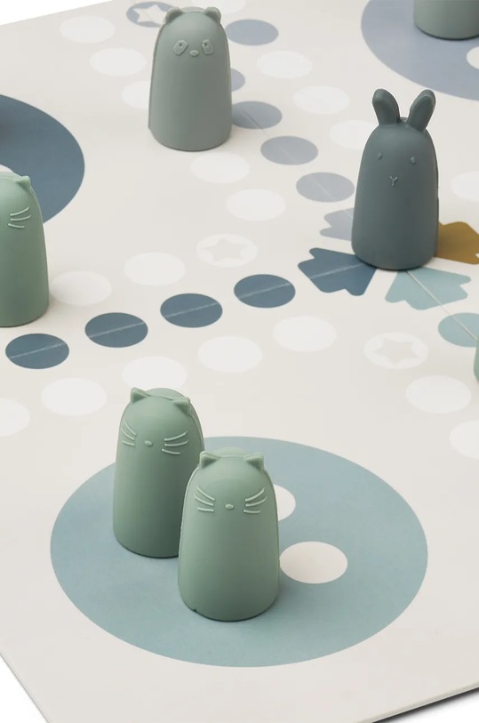 Επιτραπέζιο παιχνίδι - κινέζικο Liewood Sarah ludo game LW14335 μπλε AW24