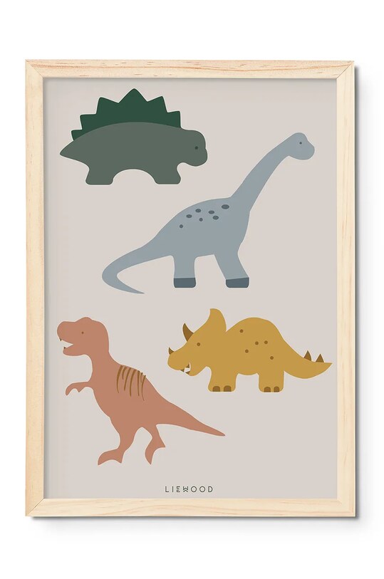 Liewood poster Beverly Poster beige LW17917
