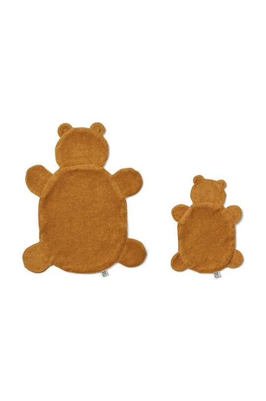 Liewood jucărie pentru copii Janai Bear Cuddle Cloth 2-Pack 2-pack LW18147 maro AW24