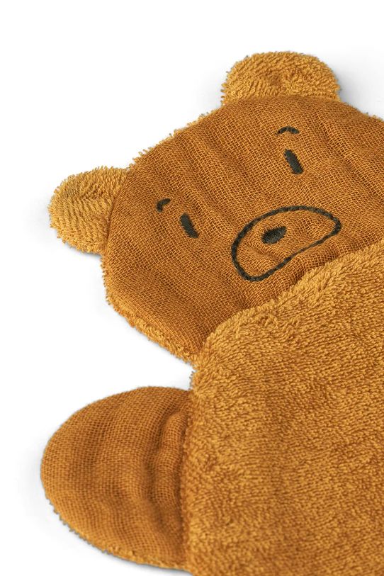 Chlapec Detská plyšová hračka Liewood Janai Bear Cuddle Cloth 2-Pack 2-pak LW18147 hnedá