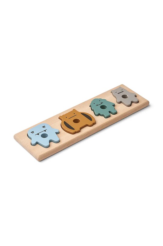 Хлопчик Дерев'яні пазли Liewood Suki Puzzle LW18306 бежевий