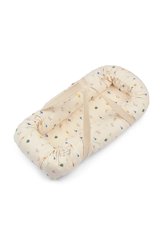 Liewood cocon pentru bebe Gro Printed Babylift LW14693 bej SS25