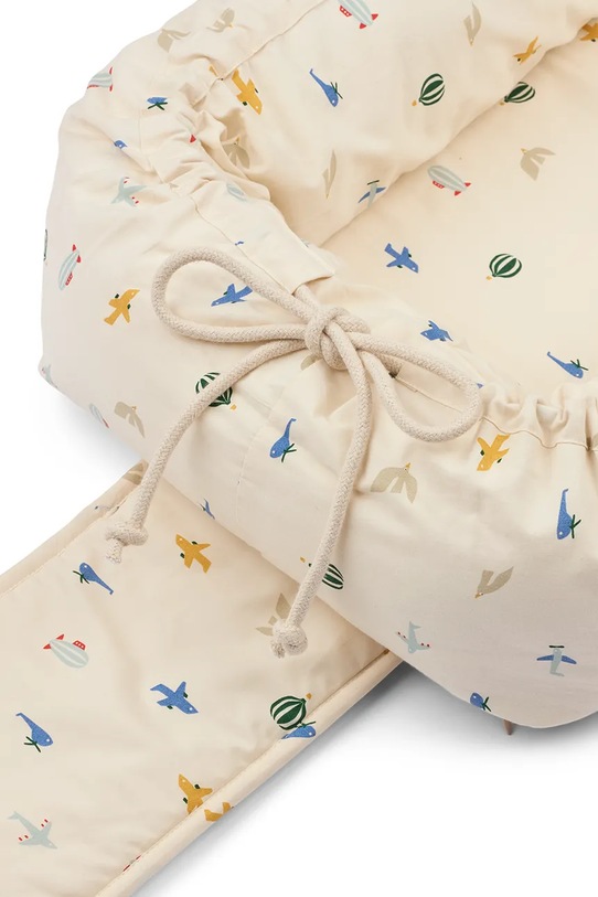 Liewood cocon pentru bebe Gro Printed Babylift bej LW14693