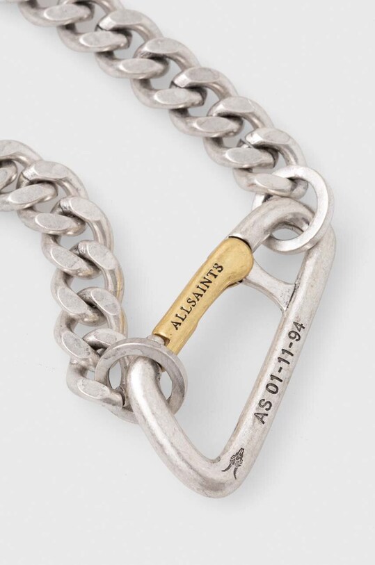 AllSaints bratara 477696MUL973 argintiu AW24