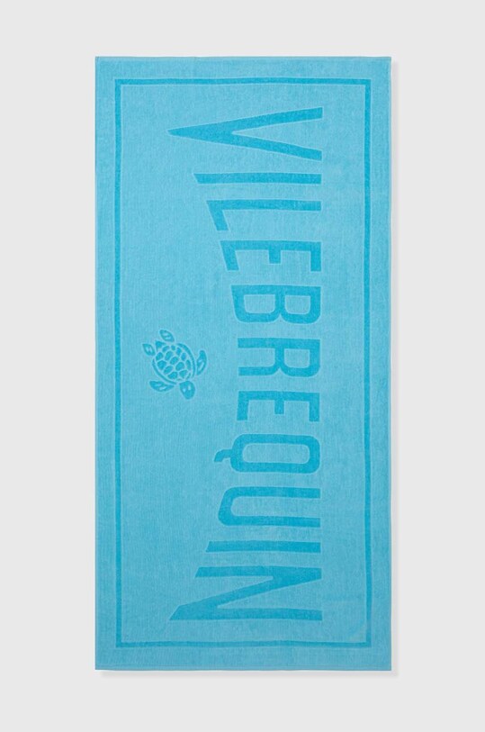 Хлопковое полотенце Vilebrequin SAND 90 x 180 cm бирюзовый SANC1200