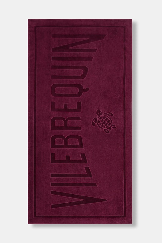 Vilebrequin ręcznik bawełniany SAND 90 x 180 cm bordowy SANC1200