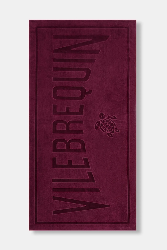 Vilebrequin ręcznik bawełniany SAND 90 x 180 cm bordowy SANC1200
