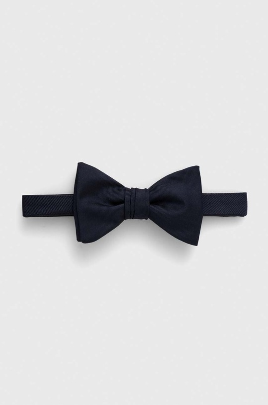 Svilen metuljček HUGO Bow tie dressy mornarsko modra 50520667