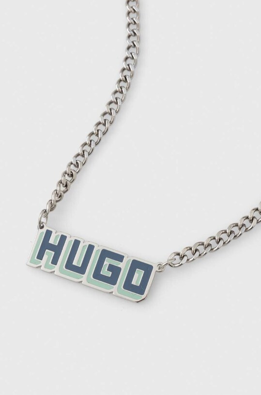 HUGO naszyjnik 50519385 srebrny AW24